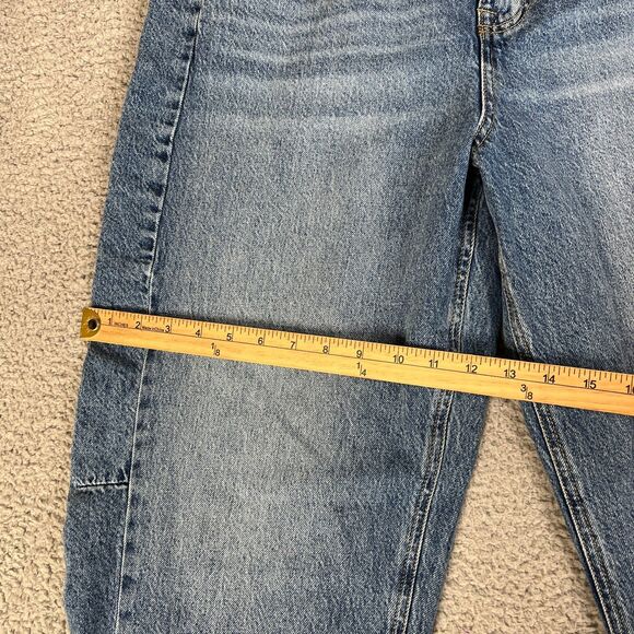 Aeropostale Barrel Jean Women 16 Wide Leg Denim Streetwear Loose Baggy 36x26 - Picture 7 of 16
